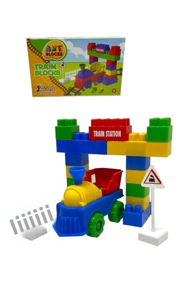 Shem Ant blocks Educational Train Lego Block Set 30 Pieces +18 Months