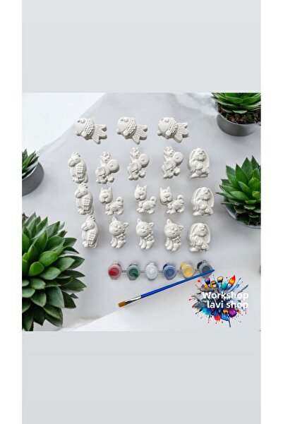 Atölye متجر لافي عالم الحيوانات (18 قطعة) مجموعة أنشطة الأم والأطفال البالغين...