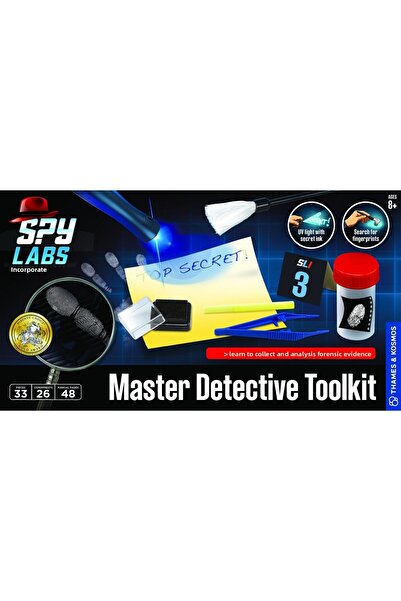 Thames & Kosmos Kit STEM Marea trusa de detectiv, Thames & Kosmos