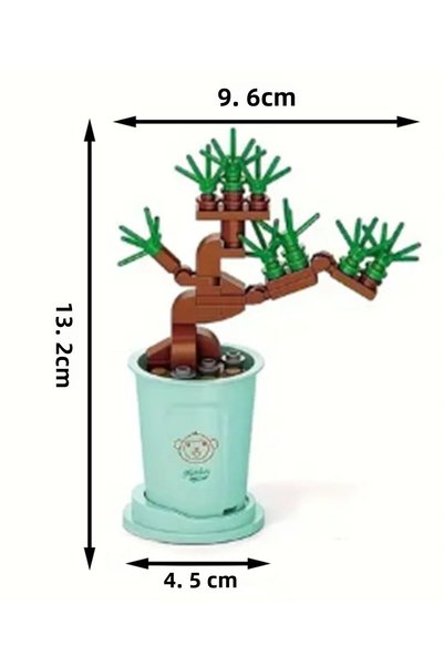 Generic Brand Bonsai Tree - Potted Plants and Flowers, Building Toys and Home Decor