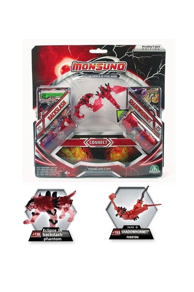 GIOCHI PREZIOSI مونسونو، مجسمات باكشلاش مرخصة، كبسولات إطلاق وبطاقتين للعب