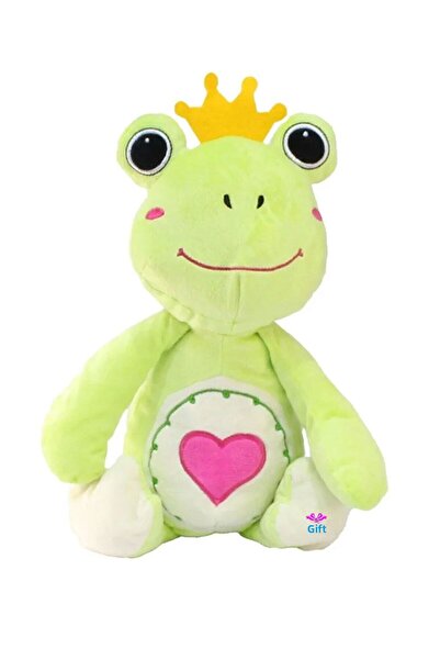 hediyecik لعبة الضفدع القطيفة اللطيفة مقاس 30 سم