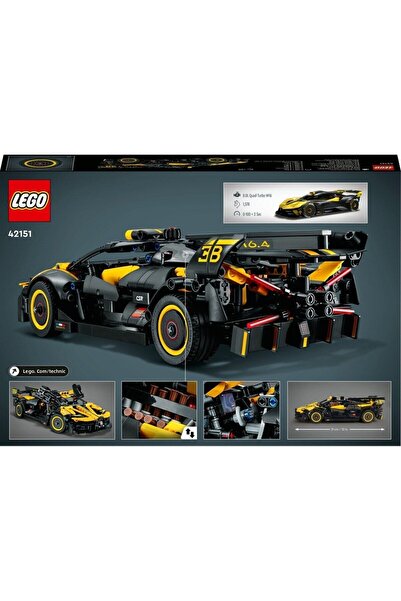LEGO Technic Bugatti Bolide 42151 - Age 9 + (905 Pieces)