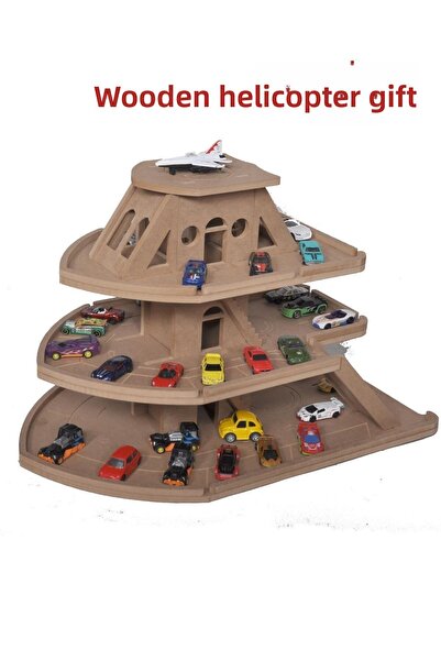 Hedef Vessel Garage Large Wooden Floor Parking Lot