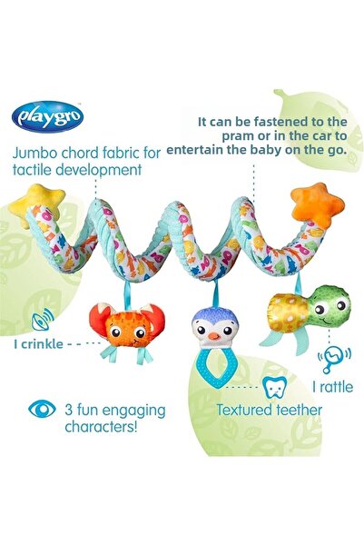 Playgro Ocean Adventure Twirly Whirly - Polybag