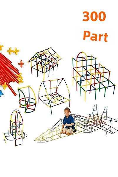 Fresh Moon Bamboo Toy 300 Pieces Educational Stick Children's Intelligence St...