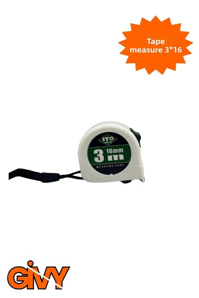 GİVY İto 3 Meter Strip Meter 3*16 3Mt Meter