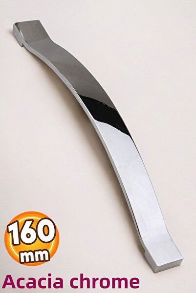 Badem10 Acacia 160MM - 16CM Capac dulap sertar pentru mobilier, butuc din met...