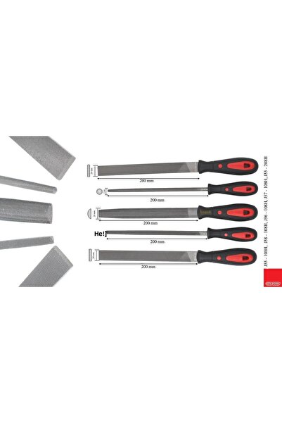CETA FORM مجموعة ملفات Ceta J72-0851a مكونة من 5 قطع