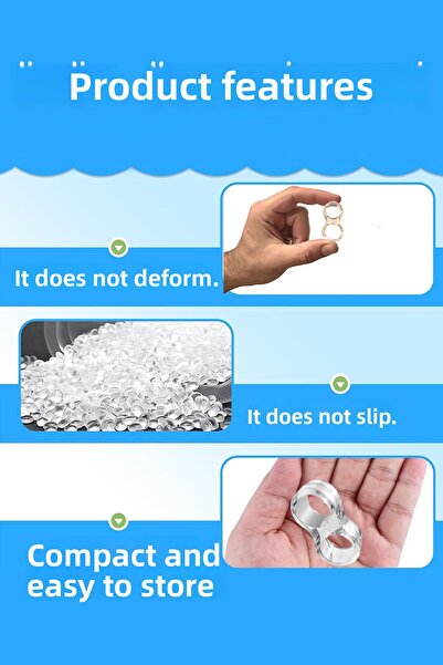 COZY SENSE Πώμα πόρτας από σιλικόνη 2 τεμάχια Διαφανές προστατευτικό ξύλινων επίπλων Αντιθορυβικό παράθυρο πίσω από τη λαβή