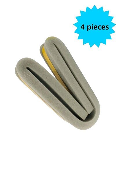 HAFSER 4 قطعة لاصق تحت عتبة الباب الإسفنج الشريط الباردة العزل الحراري شريط ع...