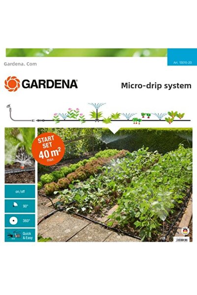 Gardena 13015-20 Başlangıç ​​Seti Dikili Alanlar Için 40 M2