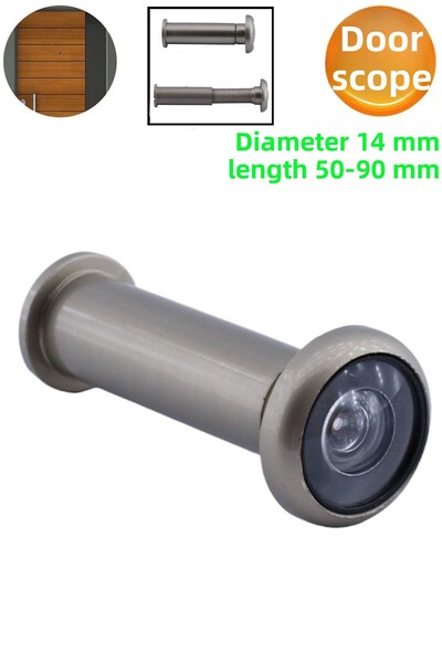 Badem10 Σατέν Ατσάλινη Πόρτα με Κάννη Πόρτας 50-90 χιλ. Ρυθμιζόμενη Διάμετρος...