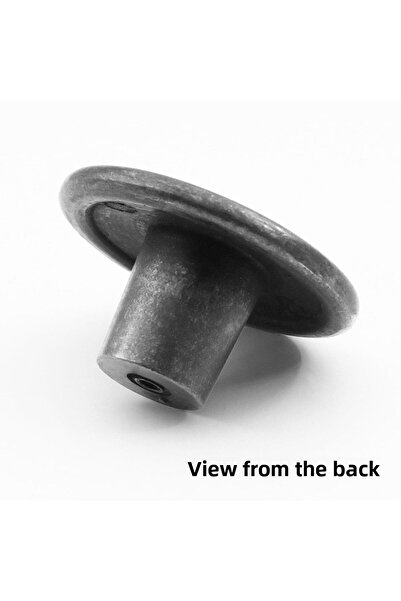 Badem10 أثاث معدني فضي عتيق من Festiva - مقبض عتيق، درج مطبخ، خزانة خزانة ومقابض