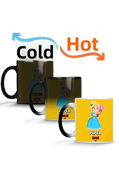 Baskı Dükkanı كوب براول ستارز بايبر السحري من البورسلين