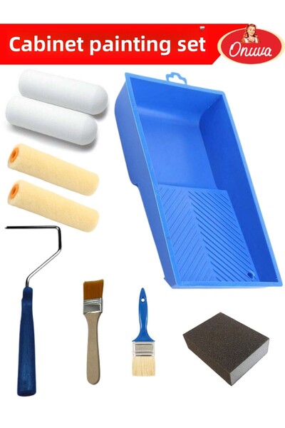 ONUVA لفة إسفنجية مخملية عالية الكثافة - مجموعة طلاء هواية الخزانة