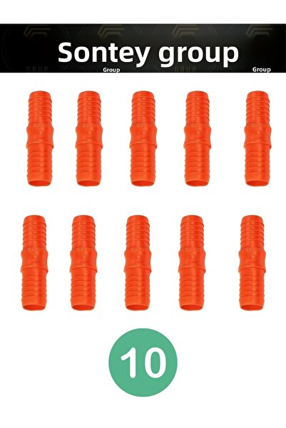 SONTEY Normal Hose Connection End 1/2 Adapter Orange 10 Pieces