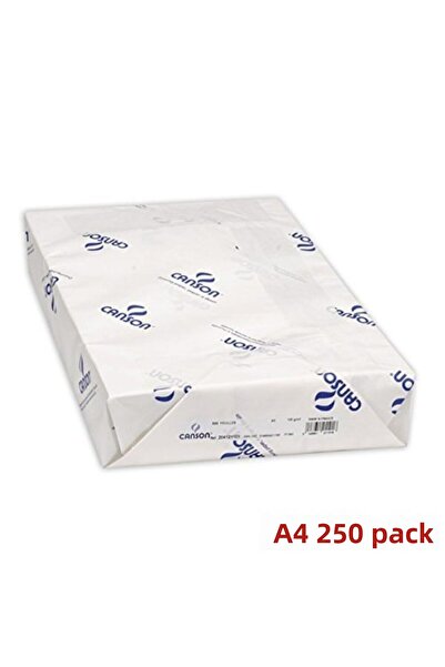 Canson 1557 White Painting / Drawing Paper 200 GrA4 250 Pack
