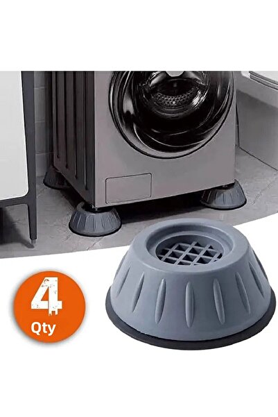 Plodna House Washing Machine Anti-Vibration - Set of 4 Stoppers with Anti-Slip Suction Cups