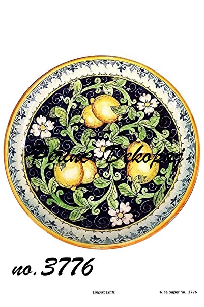 LİNEART Lineart Brass Decopage Paper No:L3776- 29X42Cm