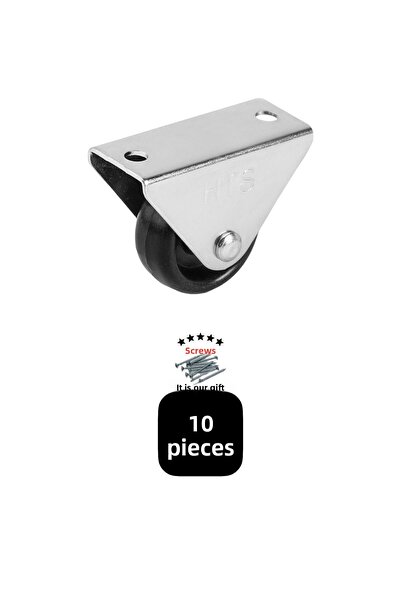 BlackBird Home 10 عجلات أثاث ثابتة لخزانة طاولة القهوة مقاس 32 بوصة