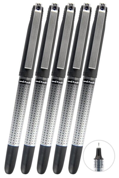 Artlantis Pix Pilot negru 5 bucăți Uniball Eye Needle 0,5 mm Pix Pilot cu vâr...