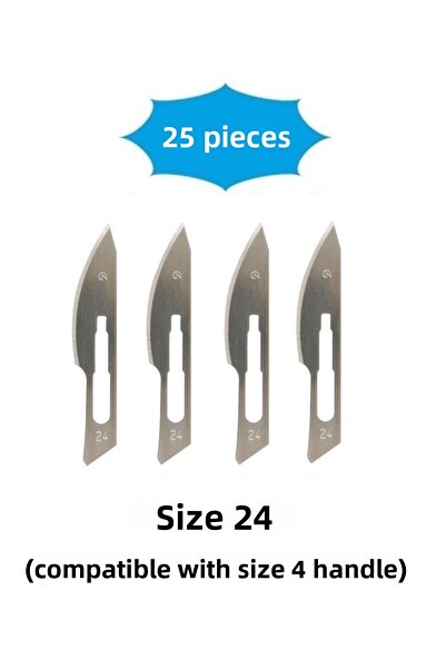 QBR Home Pack of 25Pcs 24 Number Wooden Sculpture Carving Art Replacement Bla...