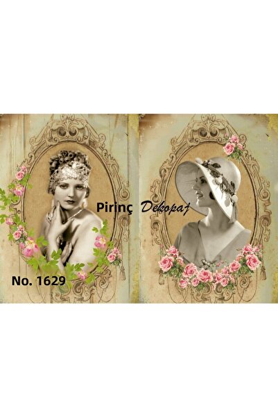 LİNEART Lineart Brass Decopage No:1629