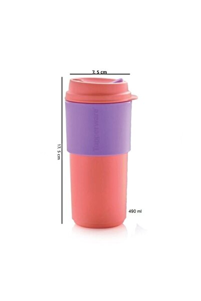 Tupperware Carrying Glass 490 ml Tea Coffee Carrying Glass