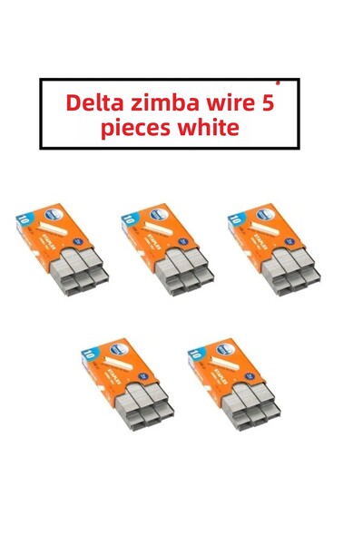 Halsa Deltaa 1552 White Staple 24-6 1000 Pcs (5 Pack)