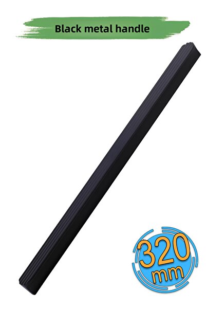 Badem10 Dombay Mâner metalic negru mat 320 mm 32 cm Mâner dulap sertar de mob...