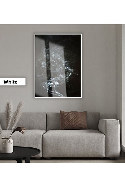 Harika bir ev HARİKABİREV | MODEL SILUETĂ DE FUM NEGRU&ALB | TABLA DE STICLA ...