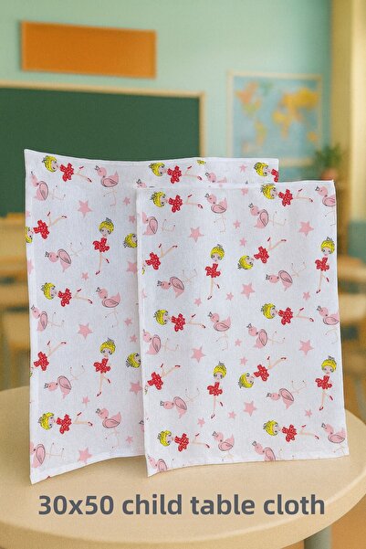 Venino 30X50 2 Pieces Children's Tablecloth - Back to School