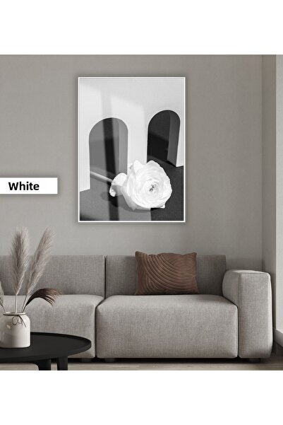 Harikabirev HARİKABİREV | ROSE BOHEMĂ NEGRĂ&ALBĂ MODEL 03 | TABLA DE STICLA T...