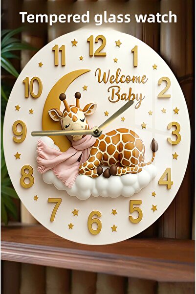 kutuTR 3D View Tempered Glass Watch That Combines Elegance and Cuteness – 33 cm Csdw253