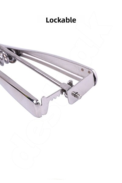 Destpak Stainless Steel Ice Cream Scoop - Cookie Halva Mold and Spoon - Serving Lockable Mechanism