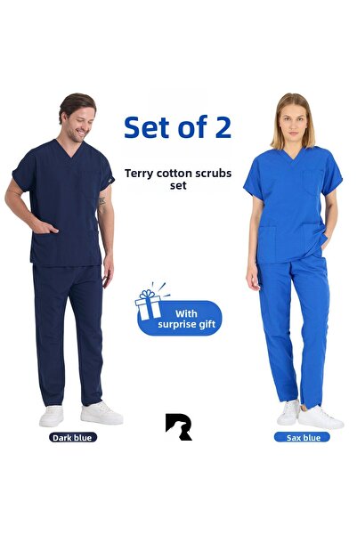 KARGA ÜNİFORMA SET DE 2 HEMOTIȚE - Set de uniforme unisex pentru asistentă me...