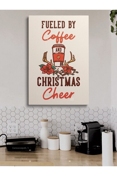 KanvasSepeti Cafe Caffe Cafenele Abstract Trend Decorative Canvas Canvas Prin...