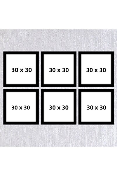 Araste Çerçeve & Dekorasyon إطار ستة 30x30 (بدون ملصق) - Bos1021