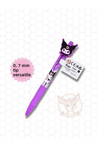 Timon Sanrio 0.7 Tip Versatile Pen Press Pen Tip Pen Kromi, Kuromi, Melody, Cinnamoroll (1 Piece)