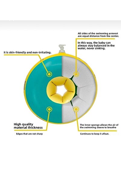 babyfin كم السباحة للأطفال على مستوى المبتدئين |   واقي شمسي للأطفال من بيبي فين سبونج سي سوار