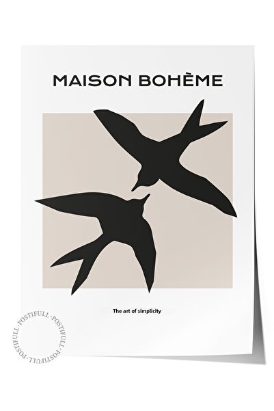 Postifull Αφίσα τοίχου με ελάχιστο θέμα, μοντέρνα αφίσα χωρίς πλαίσιο - Διακό...