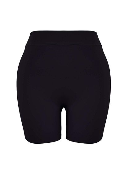 Trendyol Curve Black High Waist Micro Plus Size Boxer Tbbaw26Cm00011