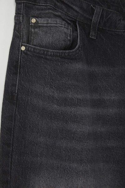 Trendyol Curve Anthracite High Waist Wide Leg Plus Size Wide Leg Jeans Tbbaw23Cj00020