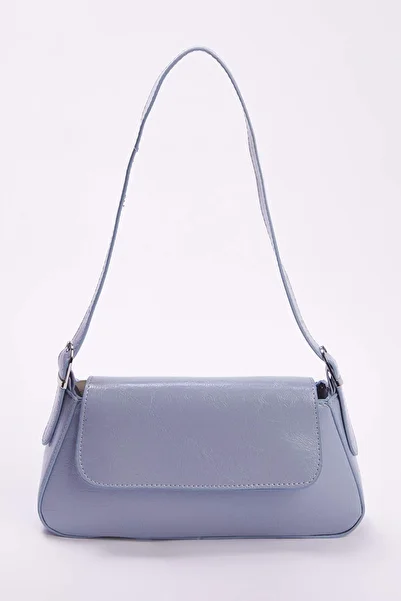 TRENDYOL SHOES Blue Women's Mini City Shoulder Bag Takss25Oc00035