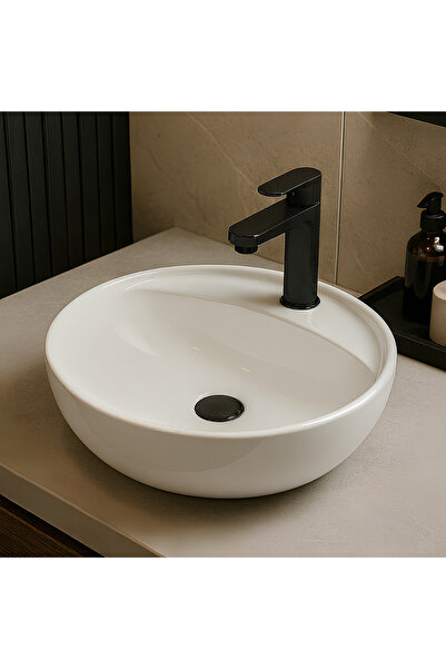 Turavit Toledomix Çanak Lavabo Batarya Delikli 45 Cm TLD0712