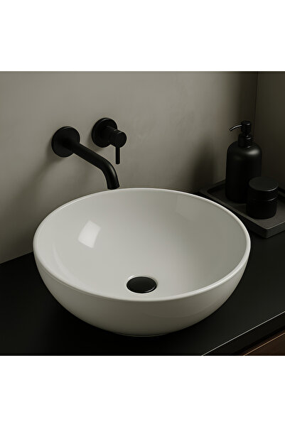 Turavit Toledo Çanak Lavabo Batarya Deliksiz 40 Cm TLD0709