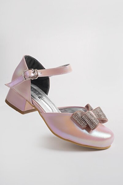 Ramer Вечерни обувки с панделка за бебешко момиче