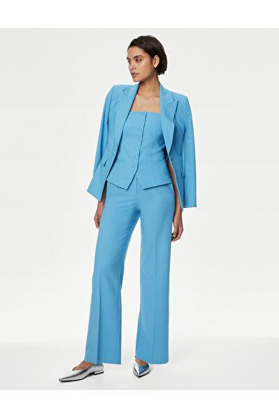 Marks & Spencer Yüksek Bel Wide Leg Pantolon