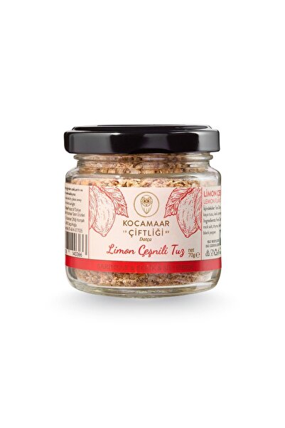 Kocamaar Çiftliği Limon Çeşnili Tuz – Sarımsak & Kekik & Şili Biberi 70 gr